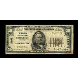 Bridgeton, NJ - $50 1929 Ty. 1 The Bridgeton NB