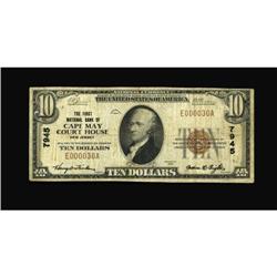 Cape May Court House, NJ - $10 1929 Ty. 1 The