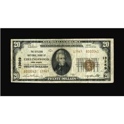 Collingswood, NJ - $20 1929 Ty. 2 The Citizens