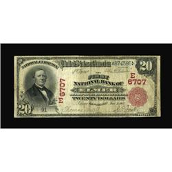 Elmer, NJ - $20 1902 Red Seal Fr. 639 The First