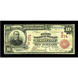 Jersey City, NJ - $10 1902 Red Seal Fr. 613 The