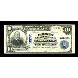 Jersey City, NJ - $10 1902 Plain Back Fr. 635