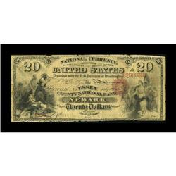 Newark, NJ - $20 Original Fr. 427 The Essex