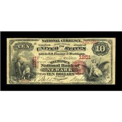 Newark, NJ - $10 1875 Fr. 416 The Mechanics NB