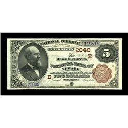 Newark, NJ - $5 1882 Brown Back Fr. 472 The