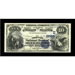 Newark, NJ - $10 1882 Date Back Fr. 540 The