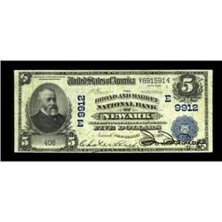 Newark, NJ - $5 1902 Date Back Fr. 590 The Broad