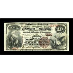 Paterson, NJ - $10 1882 Brown Back Fr. 479 The