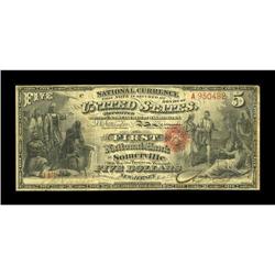 Somerville, NJ - $5 Original Fr. 394 The First