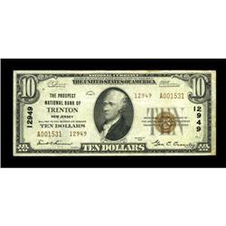 Trenton, NJ - $10 1929 Ty. 2 The Prospect NB Ch.