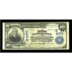 Westwood, NJ - $10 1902 Plain Back Fr. 626 The