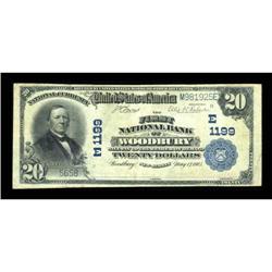 Woodbury, NJ - $20 1902 Plain Back Fr. 650 The