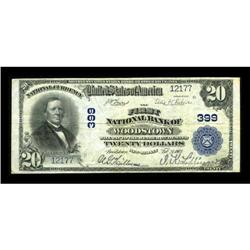 Woodstown, NJ - $20 1902 Plain Back Fr. 650 The