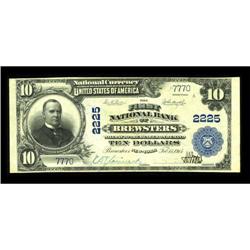 Brewsters, NY - $10 1902 Plain Back Fr. 631 The