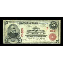 Buffalo, NY - $5 1902 Red Seal Fr. 587 The Third