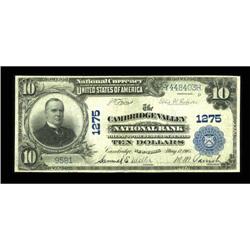 Cambridge, NY - $10 1902 Plain Back Fr. 624 The