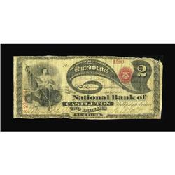 Castleton, NY - $2 Original Fr. 387 The NB of