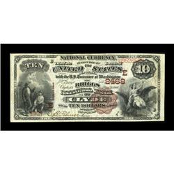 Clyde, NY - $10 1882 Brown Back Fr. 490 The