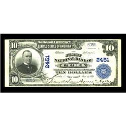 Cuba, NY - $10 1902 Plain Back Fr. 633 The First