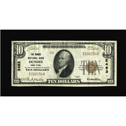 Dundee, NY - $10 1929 Ty. 1 The Dundee NB Ch. #