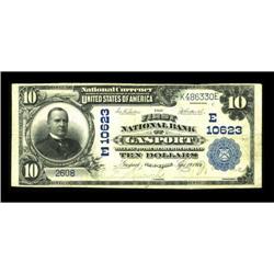 Gasport, NY - $10 1902 Plain Back Fr. 631 The