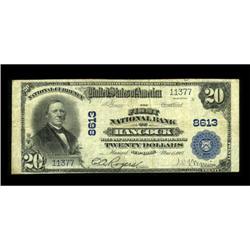 Hancock, NY - $20 1902 Plain Back Fr. 652 The