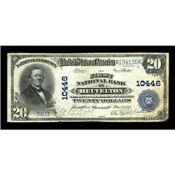 Heuvelton, NY - $20 1902 Plain Back Fr. 655 The