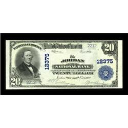 Jordan, NY - $20 1902 Plain Back Fr. 661 The