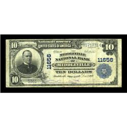 Middleville, NY - $10 1902 Plain Back Fr. 633