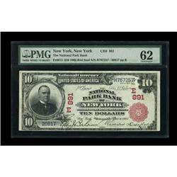 New York, NY - $10 1902 Red Seal Fr. 613 The