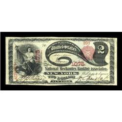 New York, NY - $2 1875 Fr. 391 The National