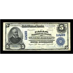 Niagara Falls, NY - $5 1902 Plain Back Fr. 606