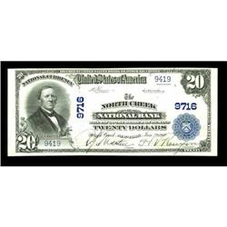 North Creek, NY - $20 1902 Plain Back Fr. 653