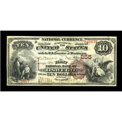 Oswego, NY - $10 1882 Brown Back Fr. 479 The