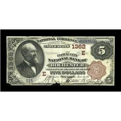 Rochester, NY - $5 1882 Brown Back Fr. 471 The