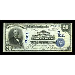 Rochester, NY - $20 1902 Plain Back Fr. 651 The