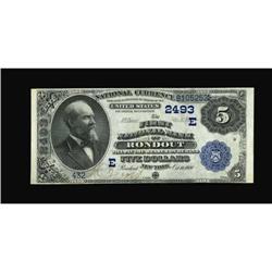Rondout, NY - $5 1882 Date Back Fr. 537 The
