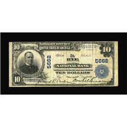 Rye, NY - $10 1902 Plain Back Fr. 633 The Rye NB