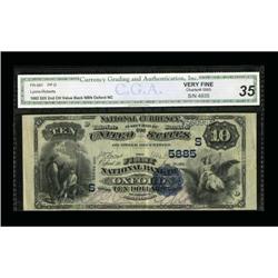 Oxford, NC - $10 1882 Value Back Fr. 577 The