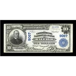 Raleigh, NC - $10 1902 Plain Back Fr. 626 The