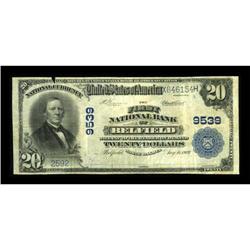 Belfield, ND - $20 1902 Plain Back Fr. 652 The