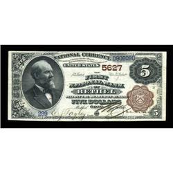 Bethel, OH - $5 1882 Brown Back Fr. 477 The