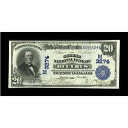 Bucyrus, OH - $20 1902 Date Back Fr. 642 The