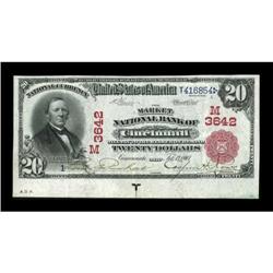 Cincinnati, OH - $20 1902 Red Seal Fr. 641 The