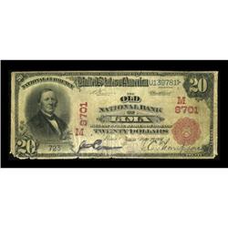 Lima, OH - $20 1902 Red Seal Fr. 641 The Old NB