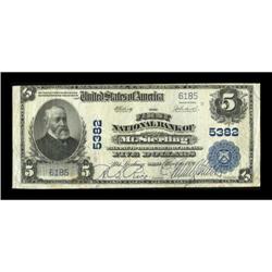 Mount Sterling, OH - $5 1902 Plain Back Fr. 607