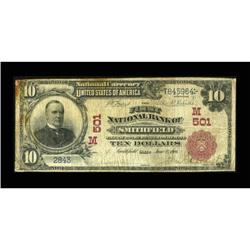 Smithfield, OH - $10 1902 Red Seal Fr. 613 The