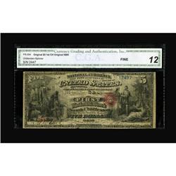 South Charleston, OH - $5 Original Fr. 394 The