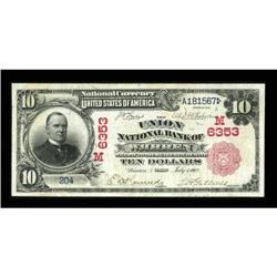 Warren, OH - $10 1902 Red Seal Fr. 613 The Union