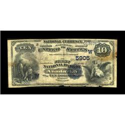 Anadarko, OK - $10 1882 Date Back Fr. 546 The